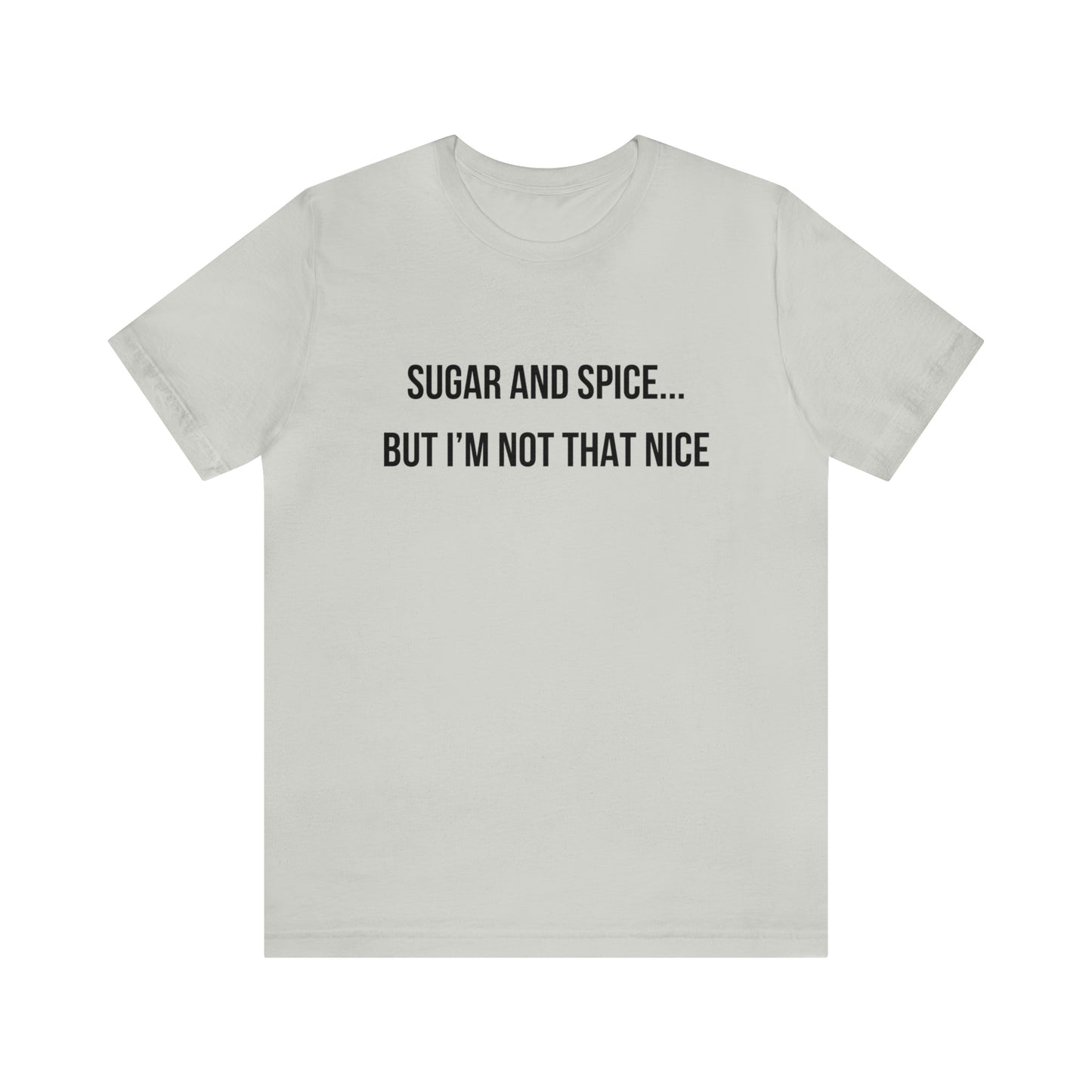 Sugar and Spice Jersey Short Sleeve Tee - Arianna's Kloset