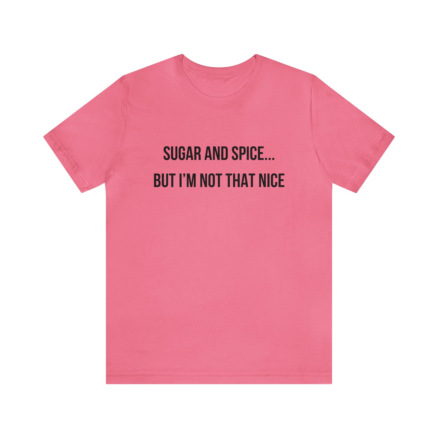 Sugar and Spice Jersey Short Sleeve Tee - Arianna's Kloset