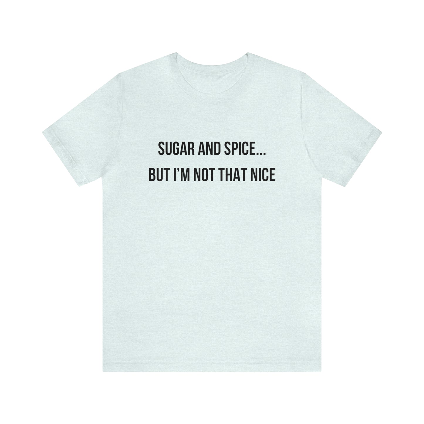 Sugar and Spice Jersey Short Sleeve Tee - Arianna's Kloset