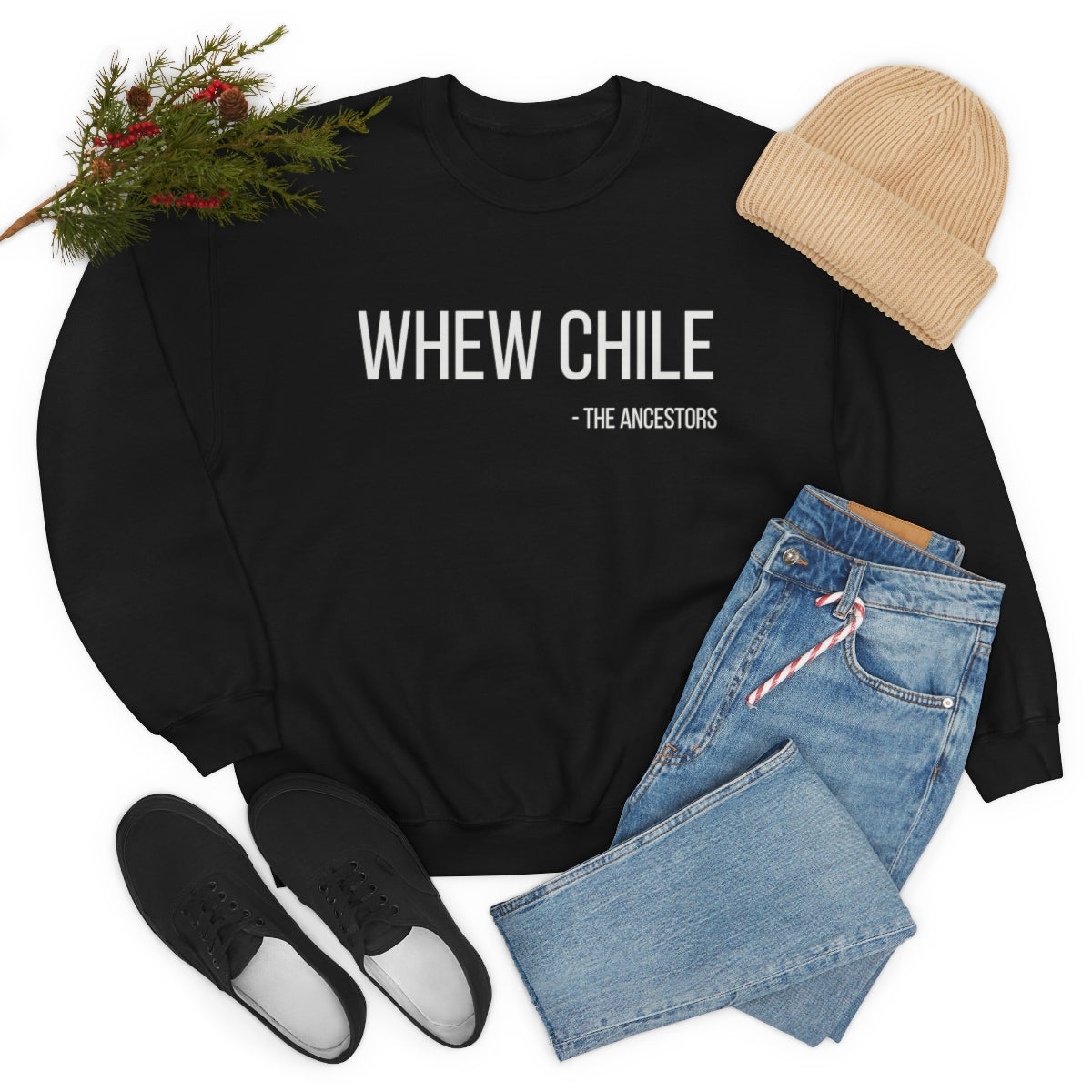 Whew Chile Heavy Blend™ Crewneck Sweatshirt - Arianna's Kloset