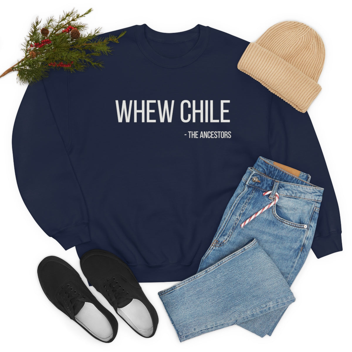 Whew Chile Heavy Blend™ Crewneck Sweatshirt - Arianna's Kloset