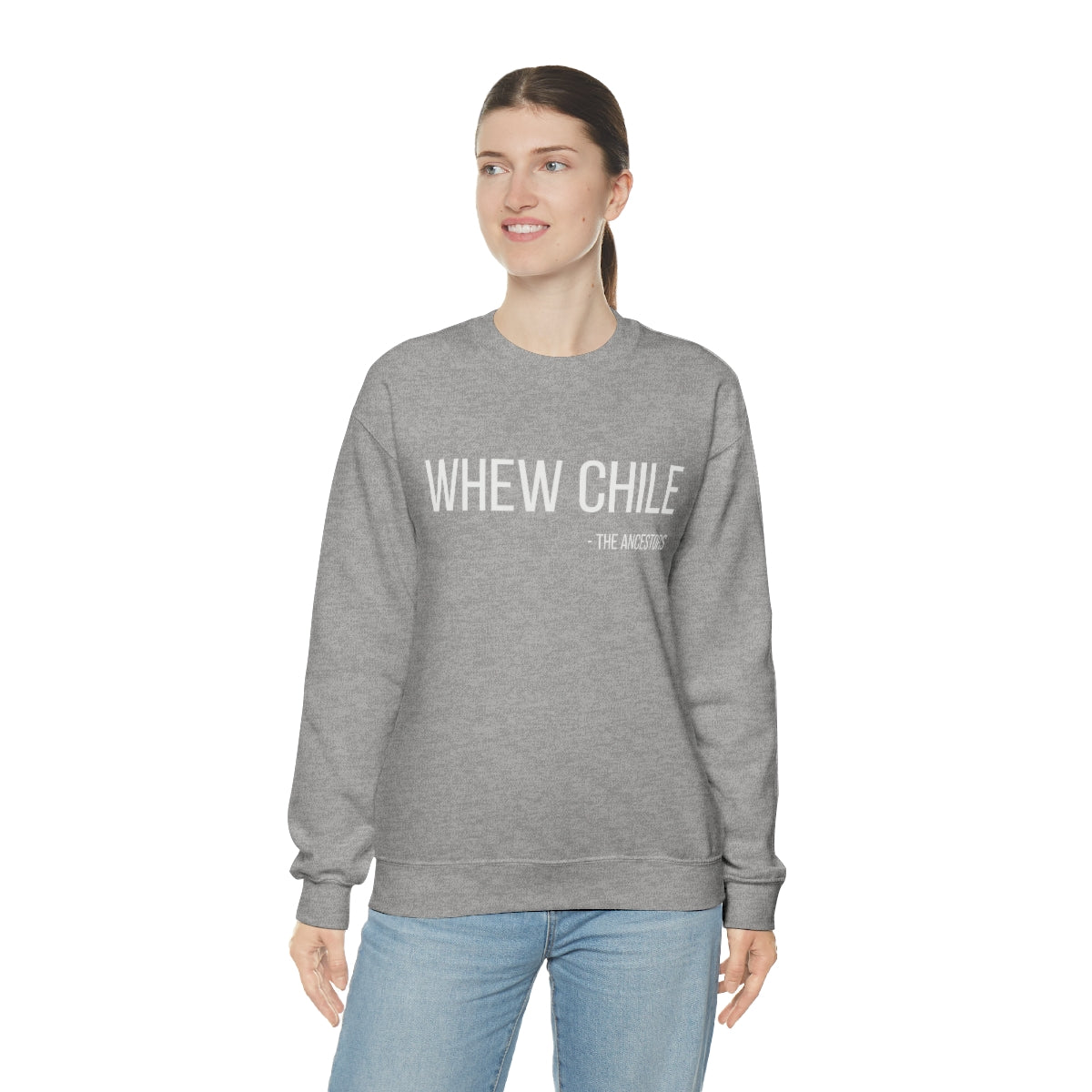 Whew Chile Heavy Blend™ Crewneck Sweatshirt - Arianna's Kloset