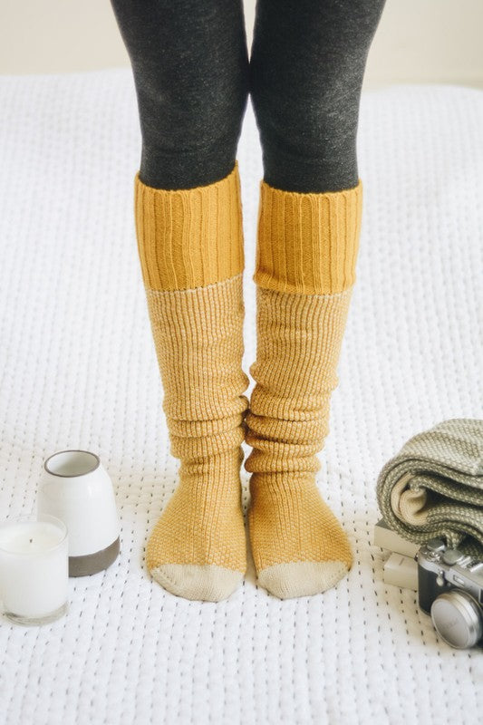 Knitted Lounge Socks - Arianna's Kloset