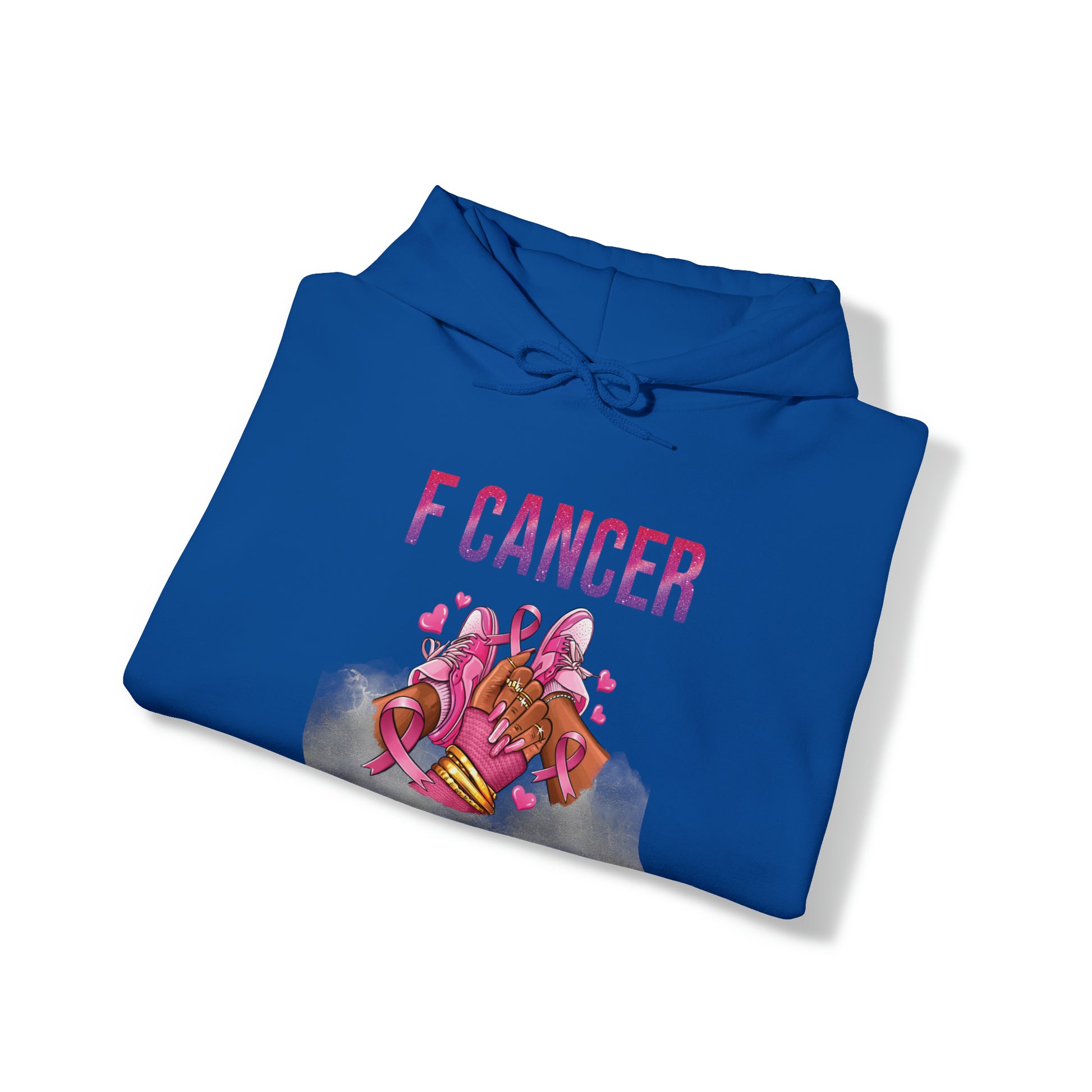 F Cancer Heavy Blend™ Hooded Sweatshirt - Arianna's Kloset