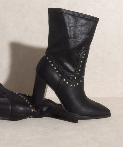 OASIS SOCIETY Paris - Studded Boots - Arianna's Kloset