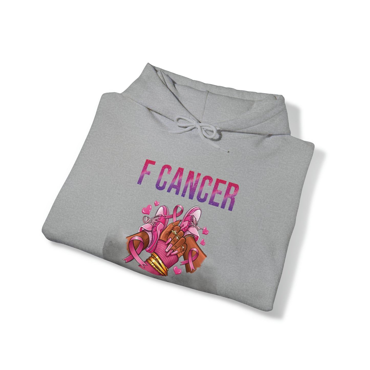 F Cancer Heavy Blend™ Hooded Sweatshirt