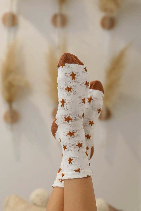 Star Design Socks - Arianna's Kloset