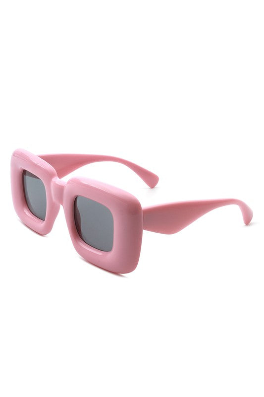 Square Irregular Chic Chunky Fashion Sunglasses - Arianna's Kloset