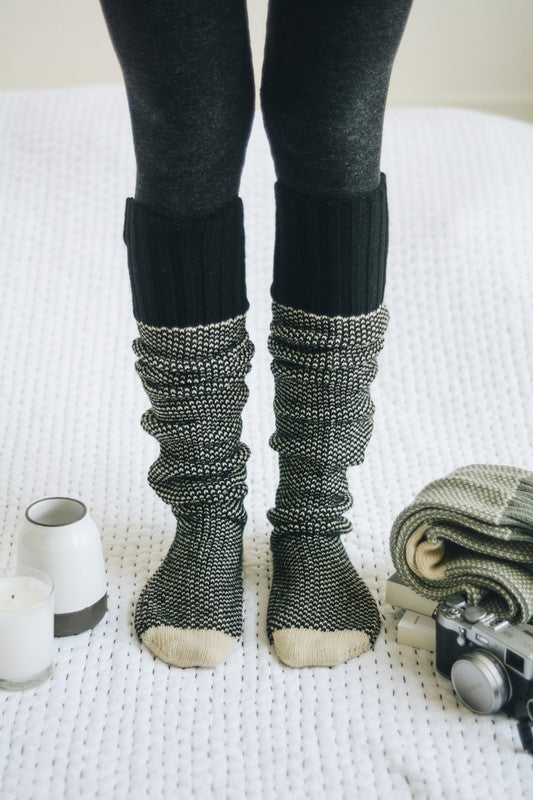 Knitted Lounge Socks - Arianna's Kloset