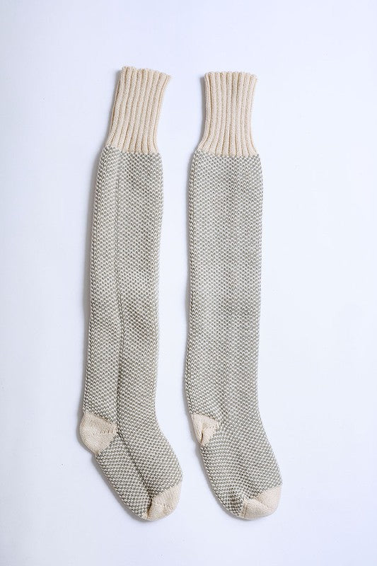 Knitted Lounge Socks - Arianna's Kloset