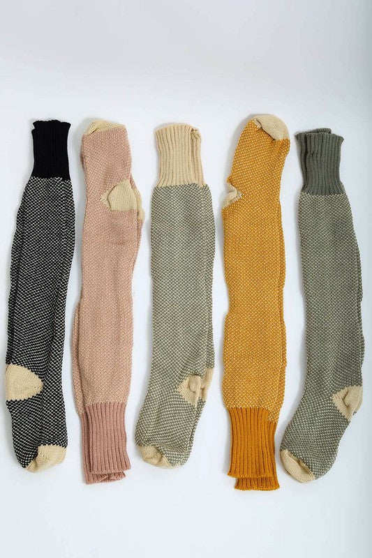 Knitted Lounge Socks - Arianna's Kloset