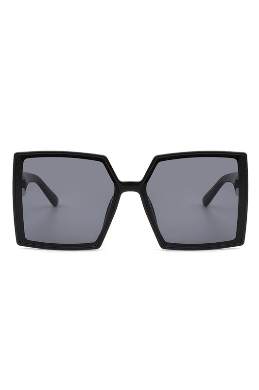 Square Flat Top Large Oversize Fashion Sunglasses - Arianna's Kloset