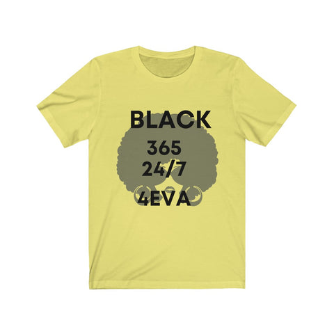 Black 4EVA  Jersey Short Sleeve Tee - Arianna's Kloset