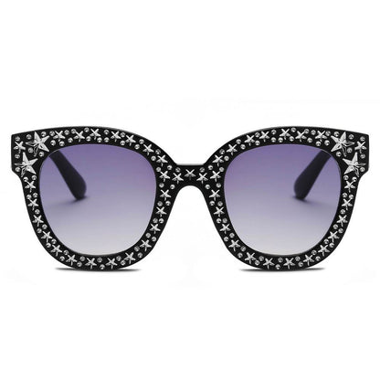 DOSWELL Women Fashion Oversize Round Sunglasses - Arianna's Kloset