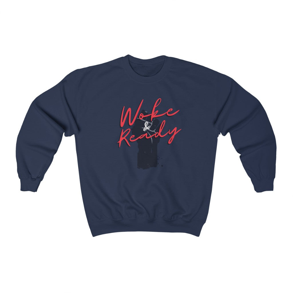 Woke & Ready Crewneck Sweatshirt - Arianna's Kloset