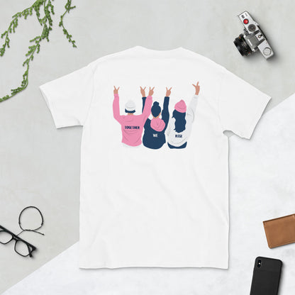 Together We Rise Customizable Short-Sleeve  T-Shirt - Arianna's Kloset