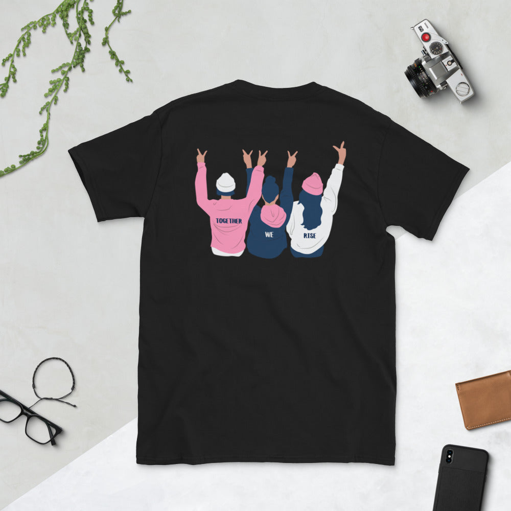Together We Rise Customizable Short-Sleeve  T-Shirt - Arianna's Kloset